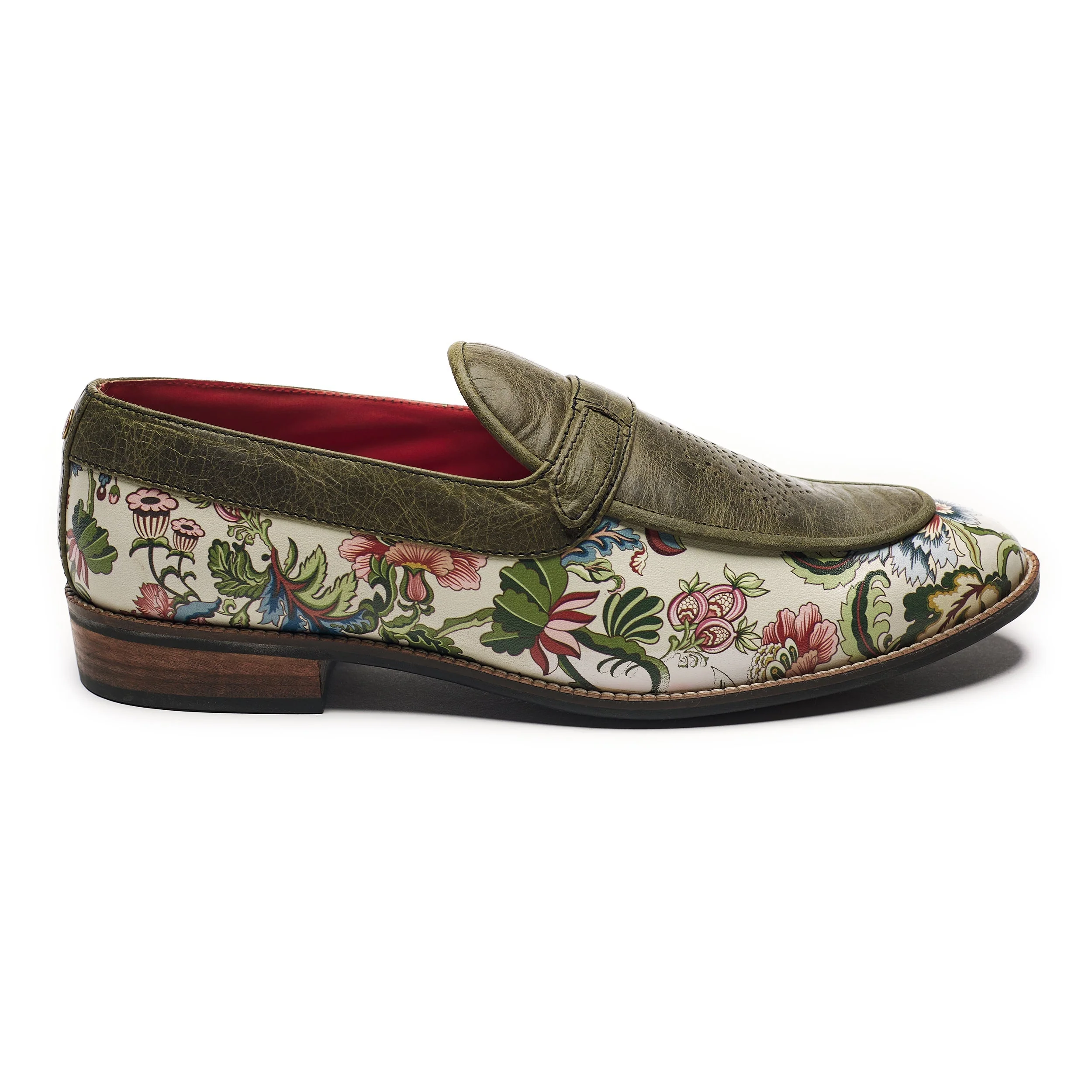 Bageecha Loafers Men – Olive - Image 3