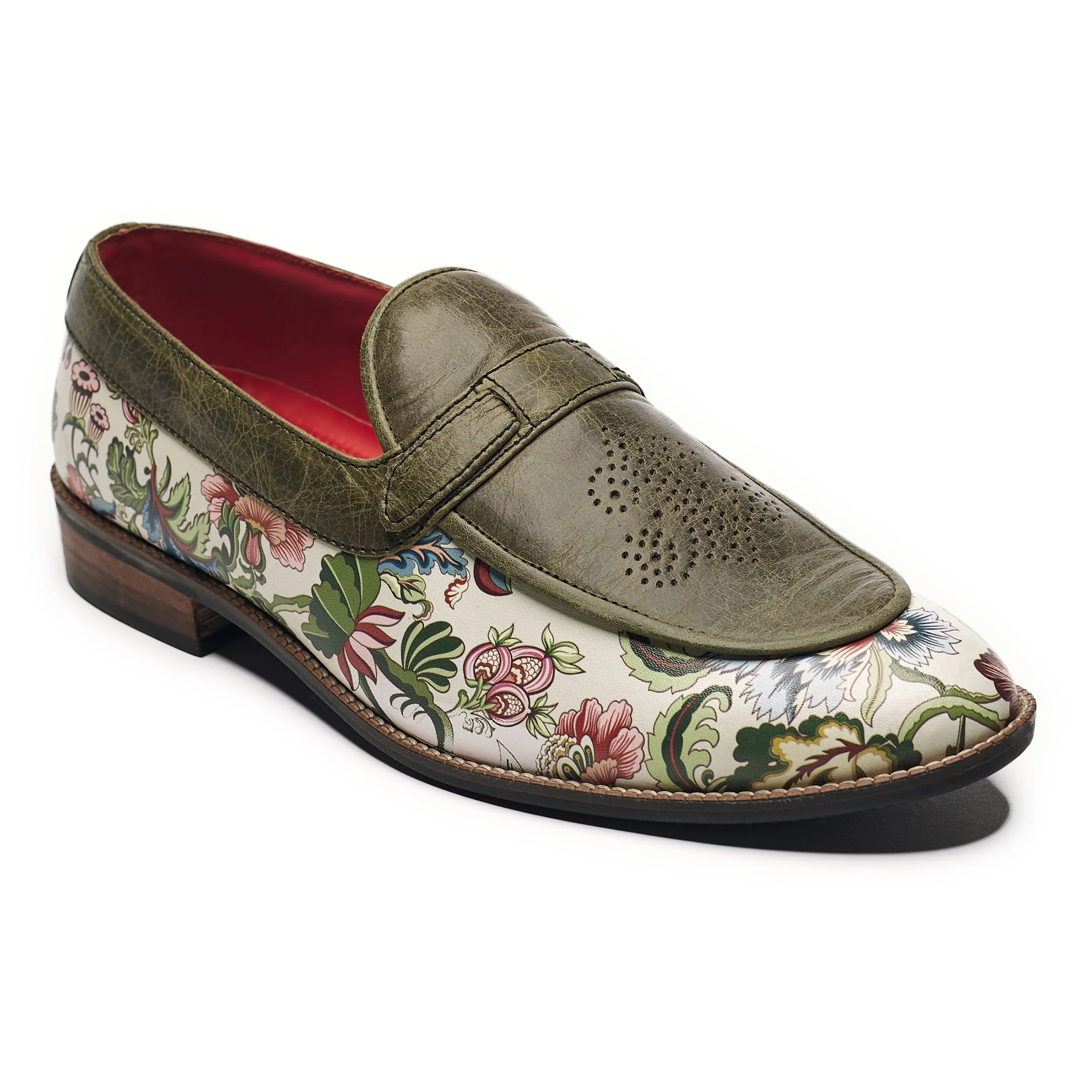 Bageecha Loafers Men – Olive - Image 5