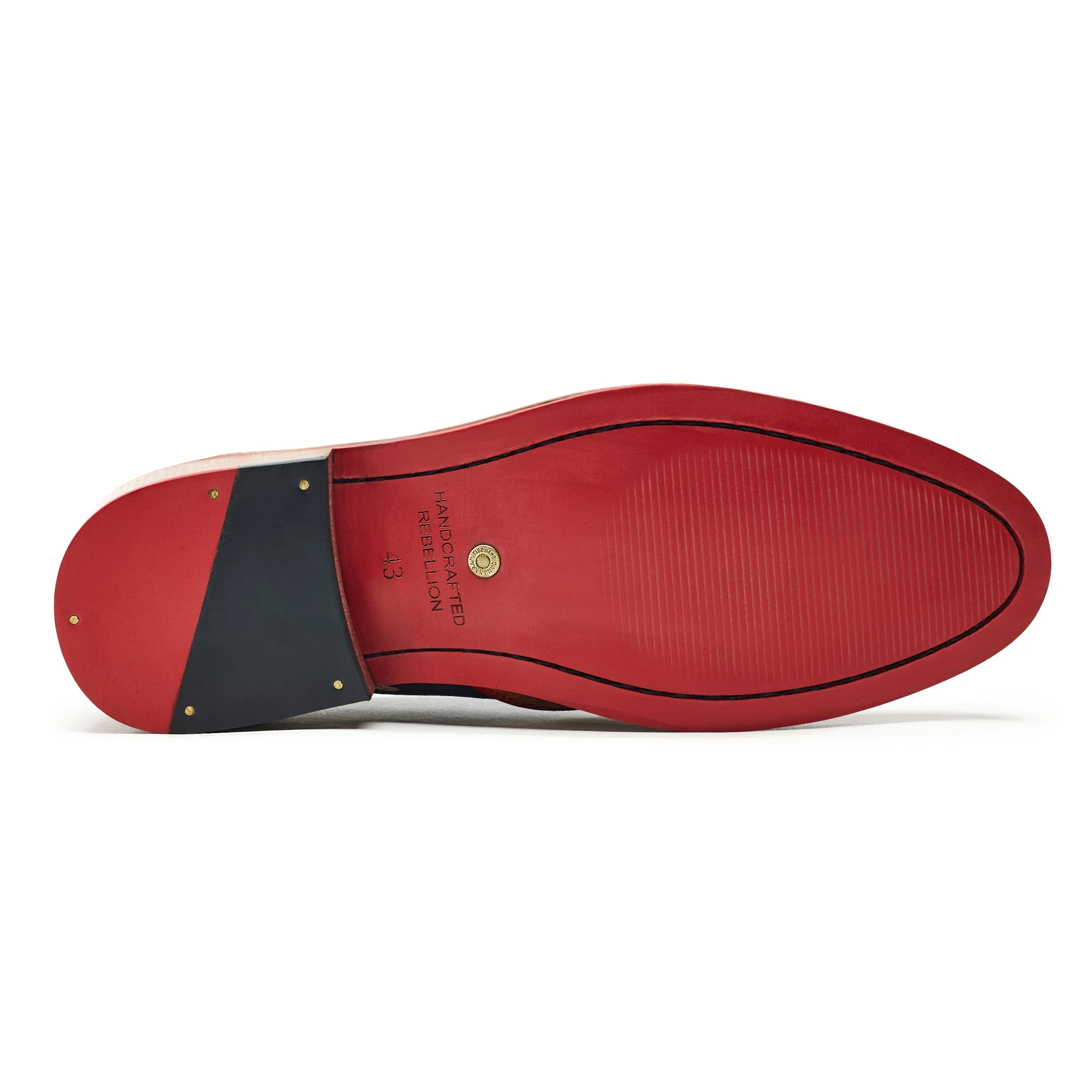 Core Brogues Men – Crimson - Image 6