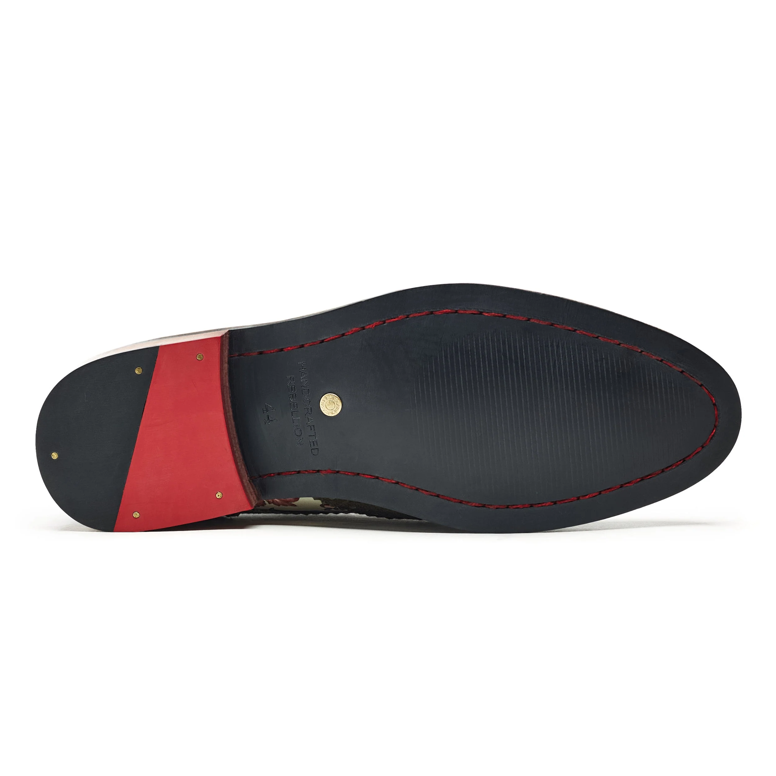 Ikat Mules Men – Coal - Image 6